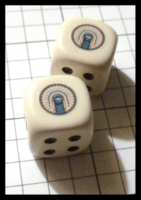 Dice : Dice - My Designs - University of Illinois Chief Illiniwek Pair - Jul 2012